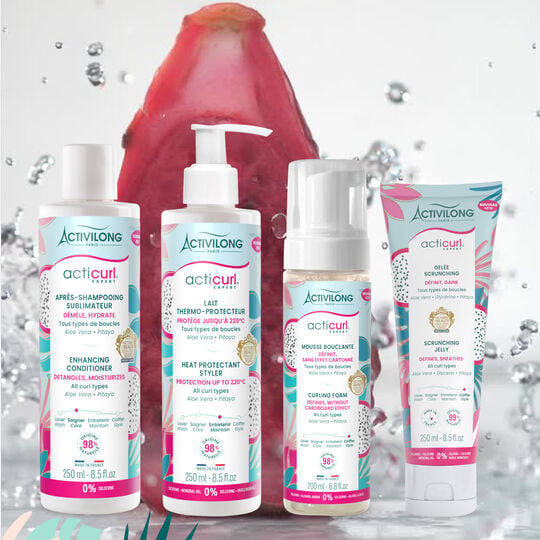 Gel&eacute;e scrunching Acticurl