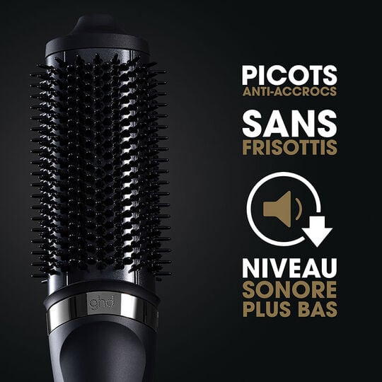 Brosse soufflante 2-en-1 Duet Blowdry noir