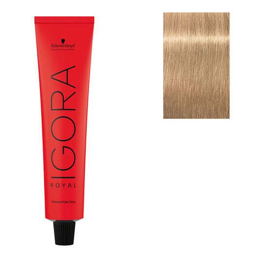 Coloration permanente Igora Royal 9-4 blond tr&egrave;s clair beige