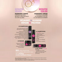 Shampooing pour cheveux color&eacute;s Essentiel Keratin Color