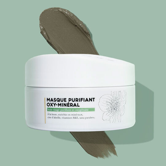Masque oxy-minéral soin visage purifiant