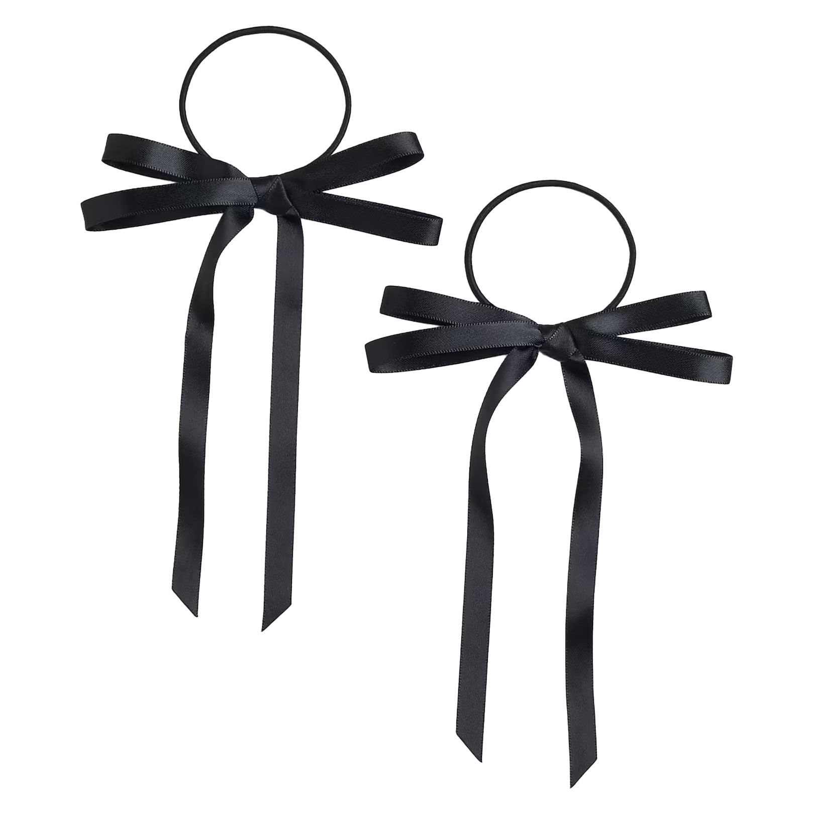 &Eacute;lastiques &agrave; ruban noir