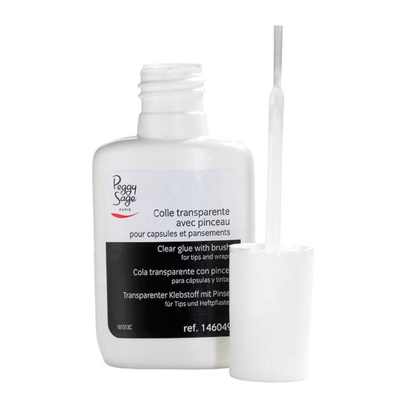 Colle transparente pour capsules et pansements avec pinceau 14,17g