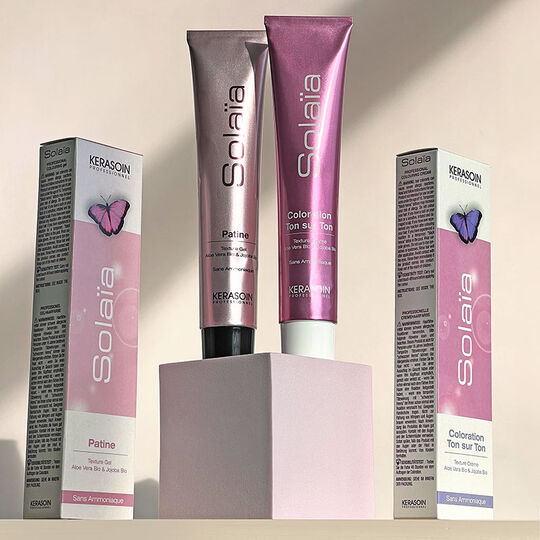 Nuancier colorations Solaïa