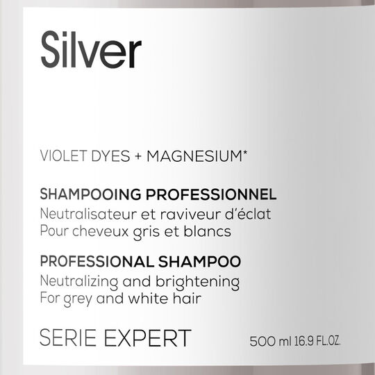 Shampooing déjaunissant Silver 500 ml