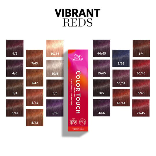 Coloration semi-permanente Color Touch 44/65 ch&acirc;tain intense violine acajou
