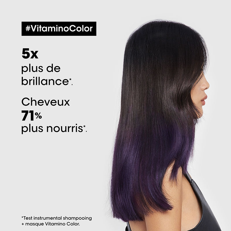 Duo rituel cheveux color&eacute;s Vitamino Color
