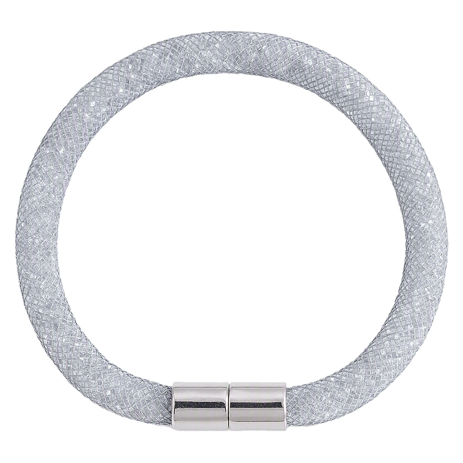 Bracelet strass filet gris