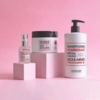 Shampooing nourrissant pour cheveux secs et abimés 500ml