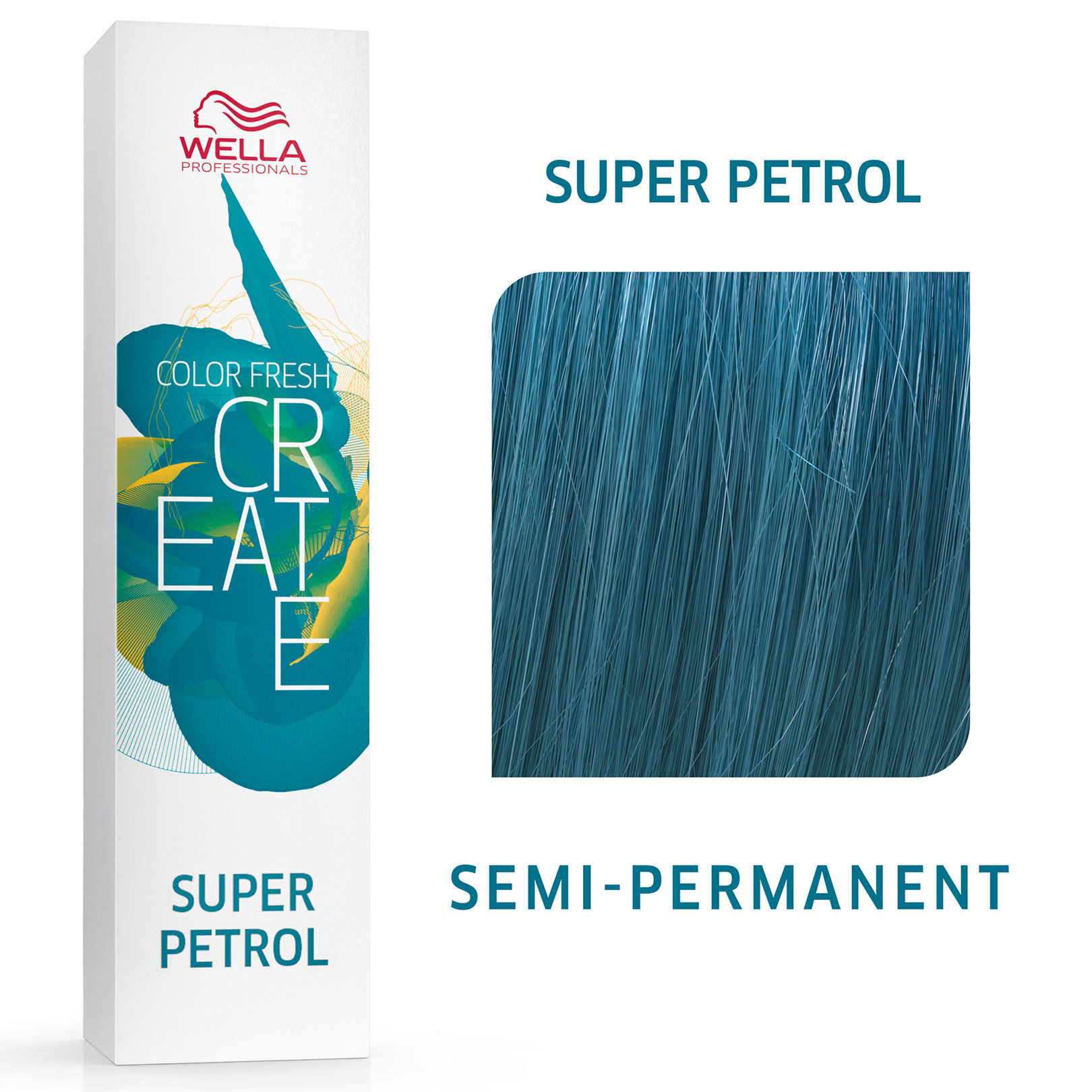 Coloration semi-permanente Color Fresh Create super petrol