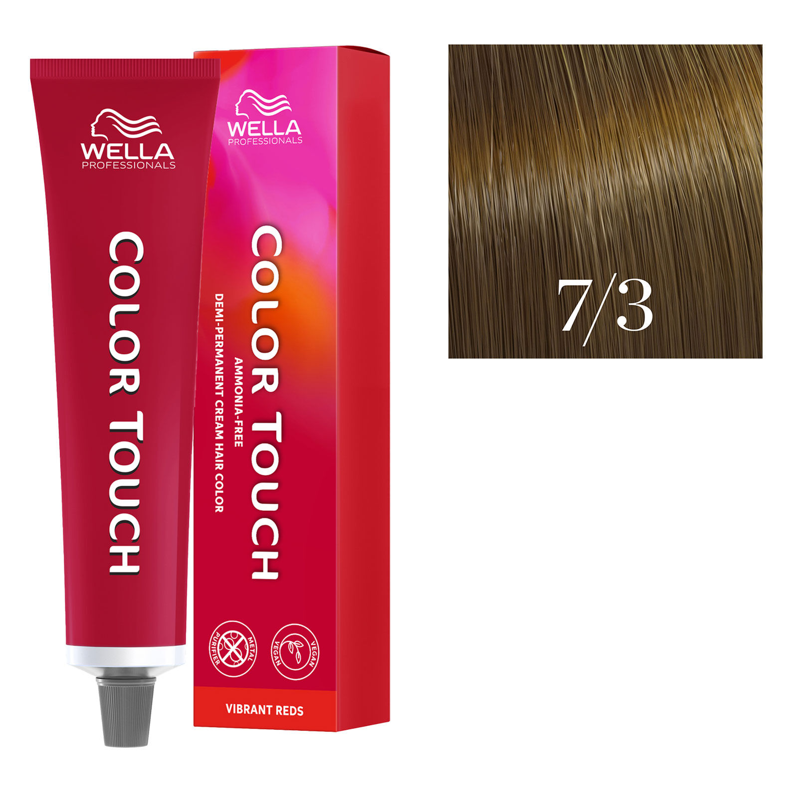 Coloration semi-permanente Color Touch 7/3 blond dor&eacute;