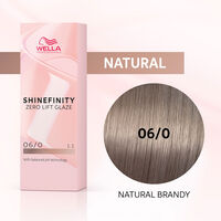 Coloration gloss Shinefinity 06/0 natural brandy