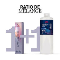 Illumina color 6/76 blond fonc&eacute; marron violine
