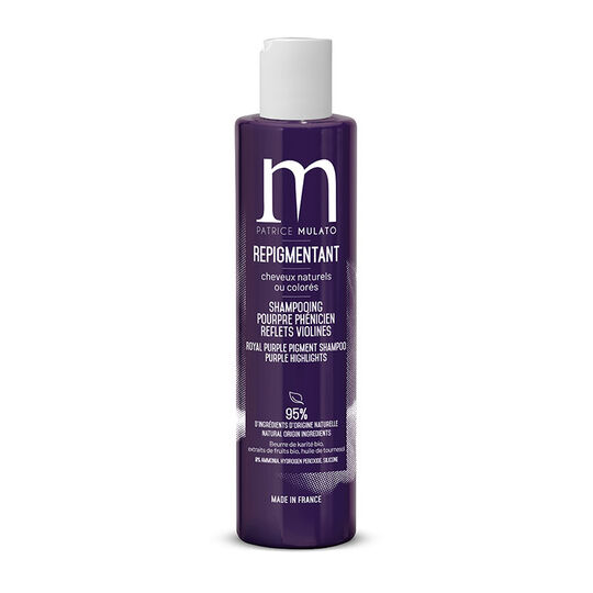 Shampooing repigmentant pourpre ph&eacute;nicien