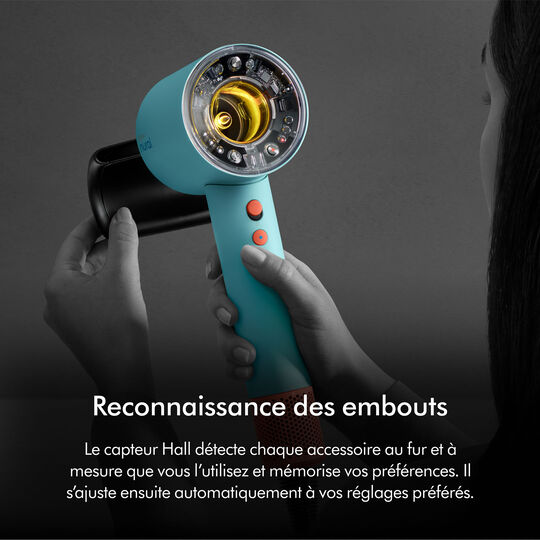 Sèche-cheveux Supersonic Nural cheveux bouclés frisés