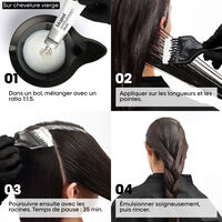 Coloration cr&egrave;me de beaut&eacute; Majirel 7.45 blond cuivr&eacute; acajou