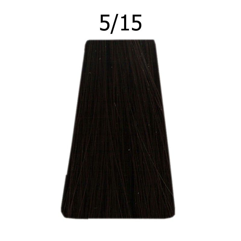 Inoa Coloration sans ammoniaque 5.15 ch&acirc;tain clair cendr&eacute; acajou