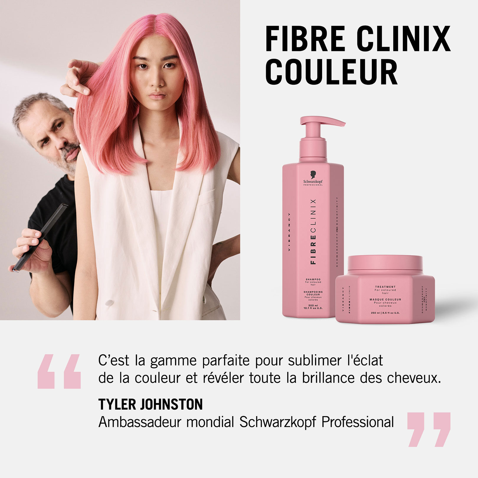 Rituel soin couleur Vibrancy Fibre Clinix
