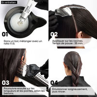 Coloration cr&egrave;me de beaut&eacute; Majirel 4.56 ch&acirc;tain acajou rouge