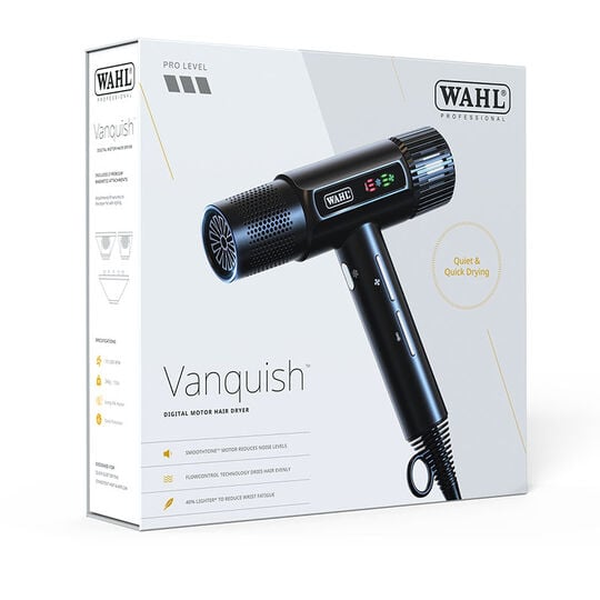 S&egrave;che-cheveux Vanquish noir