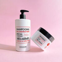 Shampooing reconstructeur à la kératine pour cheveux très abîmés 500ml