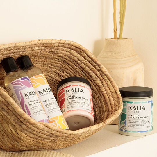Masque avant-shampooing coco-spiruline