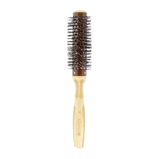 Brosse à brushing céramique et bois 25 mm