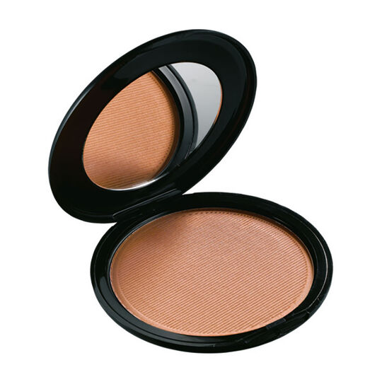 Poudre lumière visage et corps terre ambrée