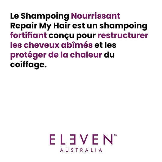 Routine nourrissante Repair My Hair