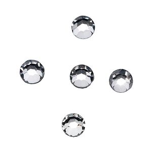 Décors d’ongles cristal argent