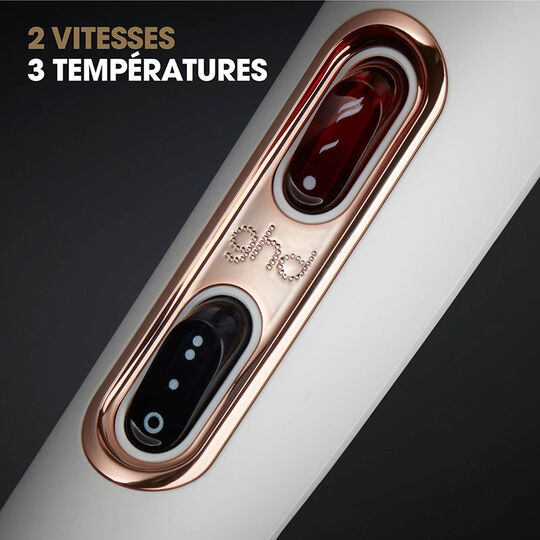 S&egrave;che-cheveux Helios blanc