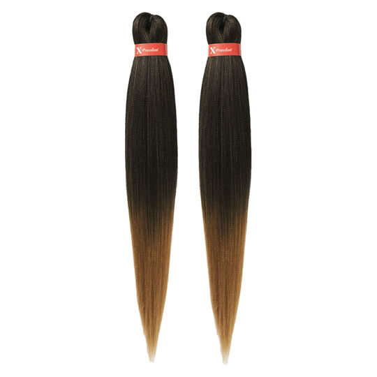 Cheveux à tresser pré-etirés 2 x 46" T1B / 27