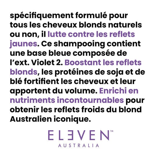 Shampooing pour cheveux blonds Keep My Colour 500 ml