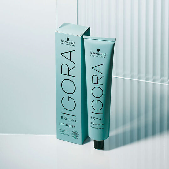 Coloration permanente Igora Royal 12-2 spécial blonde irisé