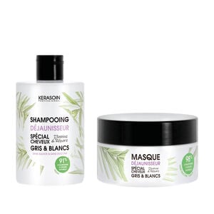 Rituel nature d&eacute;jaunisseur cheveux blancs ou blonds