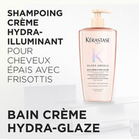 Bain cr&egrave;me Hydra-Glaze Gloss Absolu 500 ml rechargeable