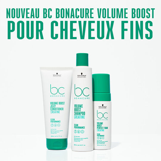 Mousse perfection pour cheveux fins BC Volume Boost