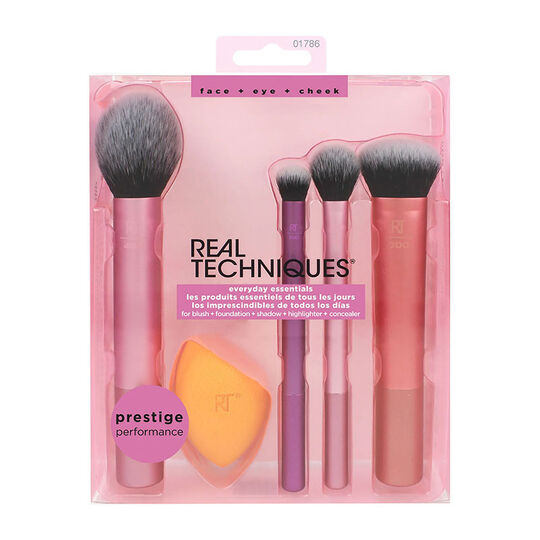 Kit pinceaux et éponge Everyday Essentials