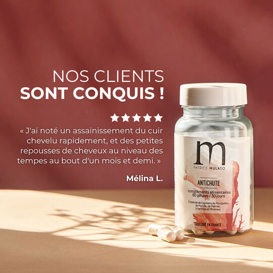 Compl&eacute;ment alimentaire anti-chute cure 30 jours