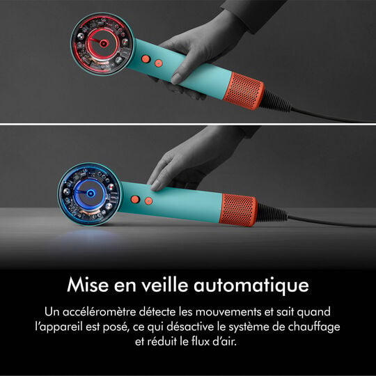 S&egrave;che-cheveux Supersonic Nural cheveux raides &agrave; ondul&eacute;s