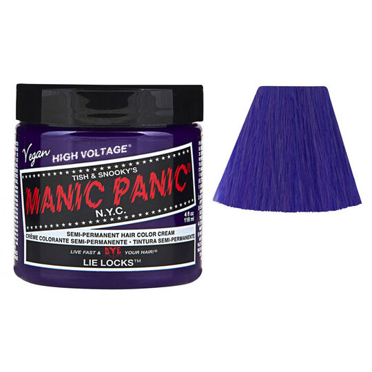 Coloration semi-permanente lie locks