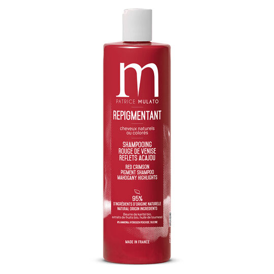 Shampooing repigmentant naturel 500ml rouge de Venise