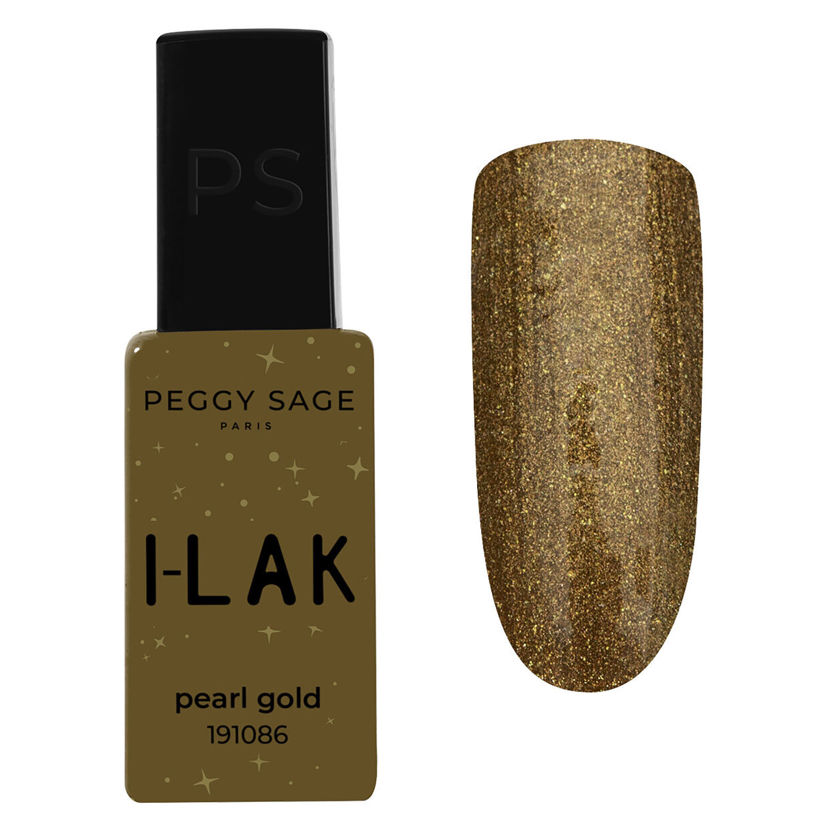 Vernis semi-permanent I-LAK pearl gold