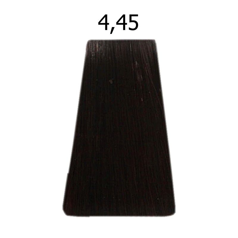 Inoa Coloration sans ammoniaque 4.45 ch&acirc;tain cuivr&eacute; acajou