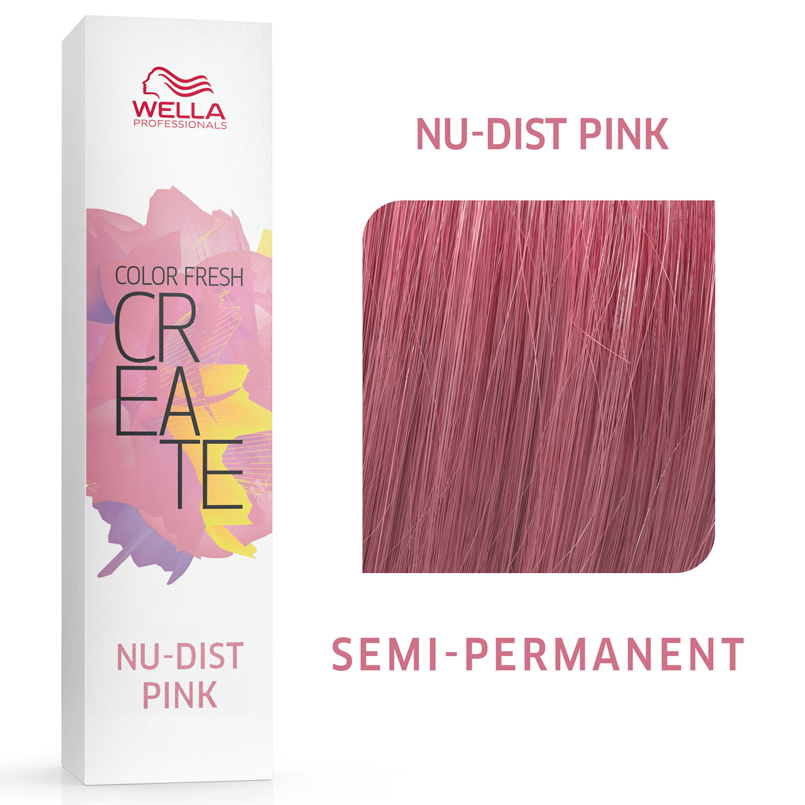 Coloration semi-permanente Color Fresh Create nu-dist pink