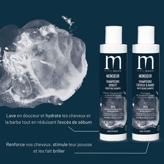Shampooing densité Monsieur