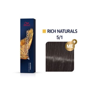 Coloration permanente Koleston Perfect Me+ 5/1 ch&acirc;tain clair cendr&eacute;