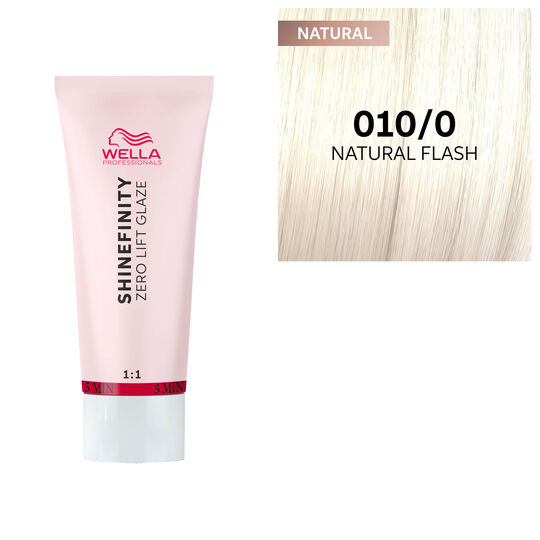 Coloration gloss Shinefinity 10/0 naturel flash