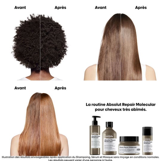 Shampooing r&eacute;parateur Absolut Repair Molecular 300ml