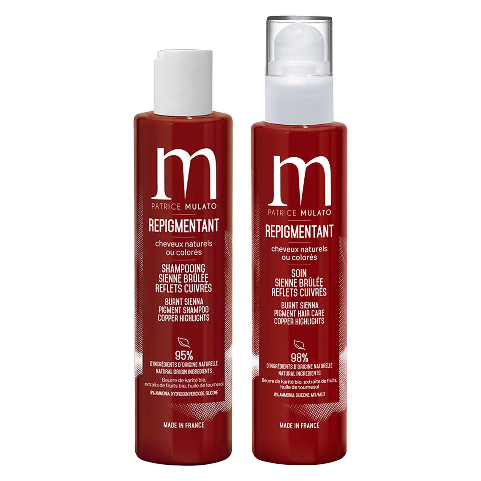 Rituel repigmentant shampooing + soin sienne br&ucirc;l&eacute;e